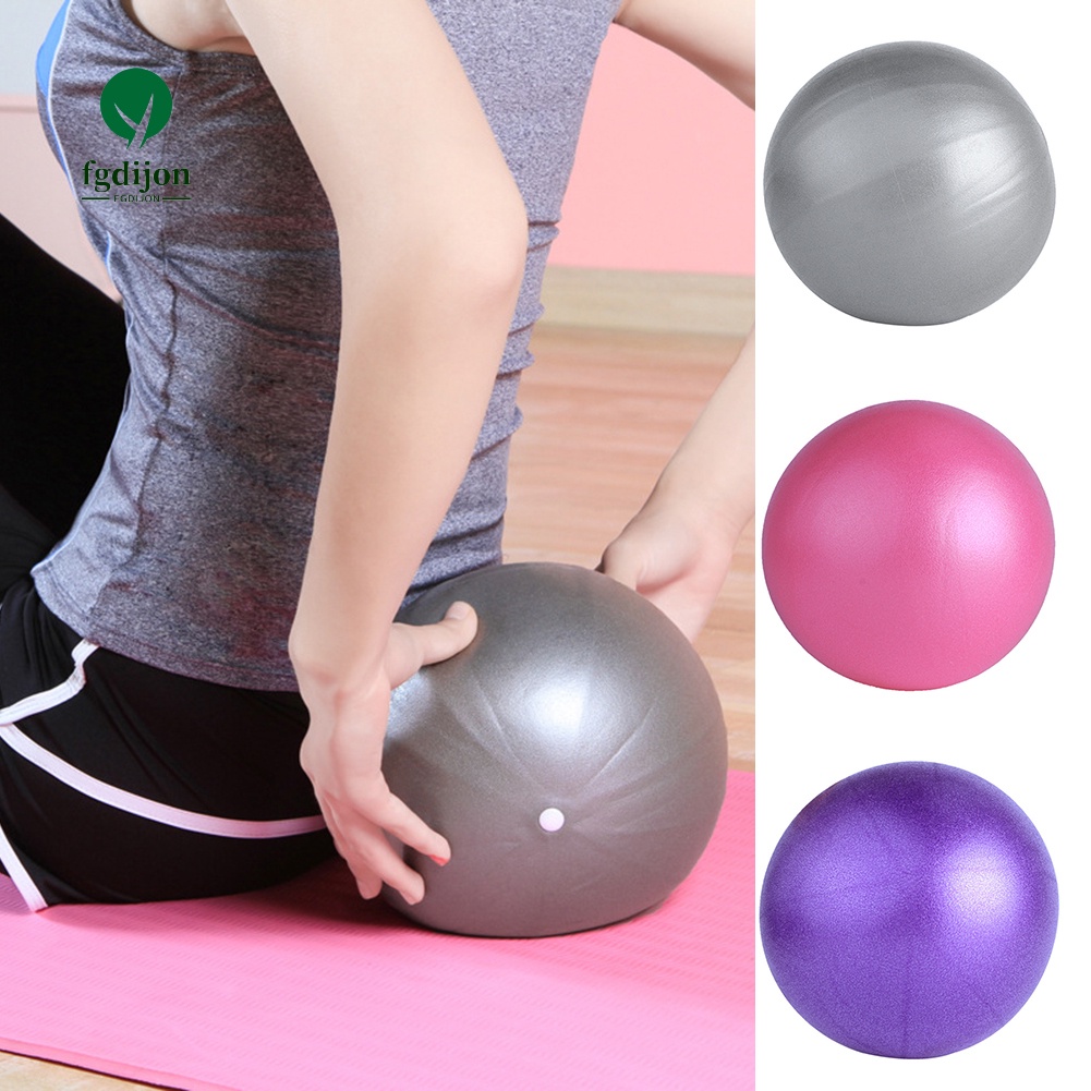 geshiglobal explosion-proof ispessimento fitness mini palla da yoga pilates fitball per bambini donne 