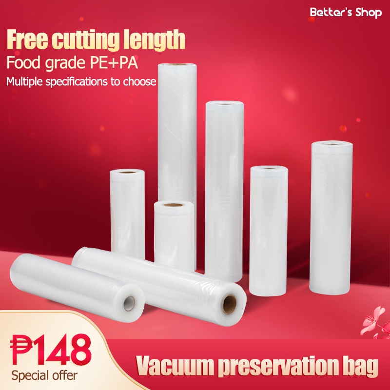 Vacuum roll Vacuum sealed bag Embossed vacuum sealed bag Super thick