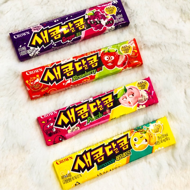 Crown Fruity Korean Gum Shopee Philippines