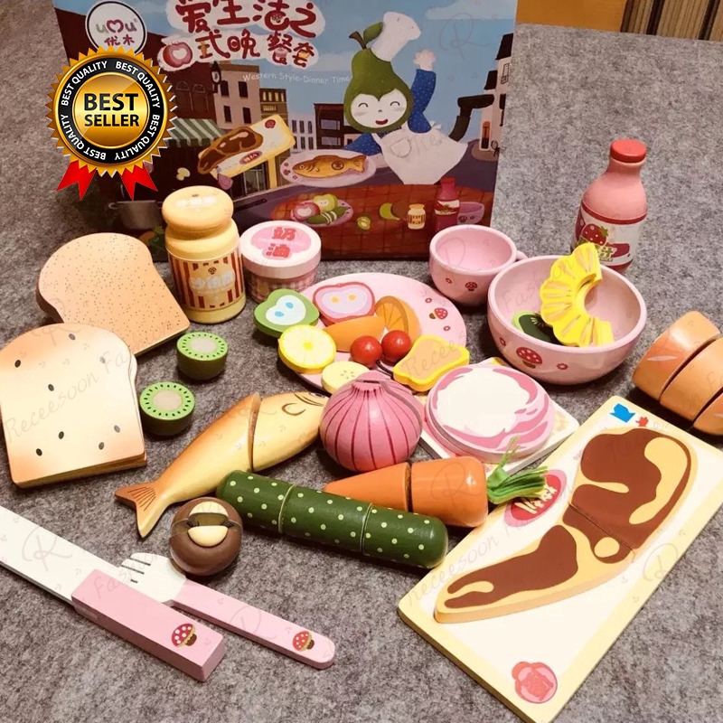 best wooden food toys