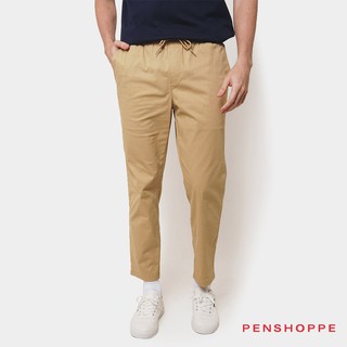 Penshoppe Men's Ankle Length Drawstring Pants (Black/Khaki/Navy Blue ...