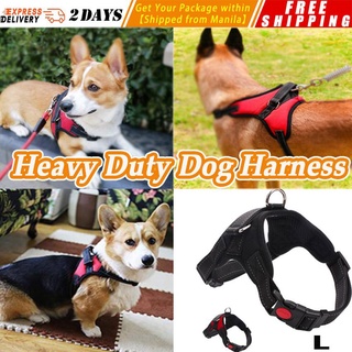 （hot）Nylon Heavy Duty Dog Pet Harness Collar K9 Padded Extra Big Large Medium Small Harnesses vest H #1