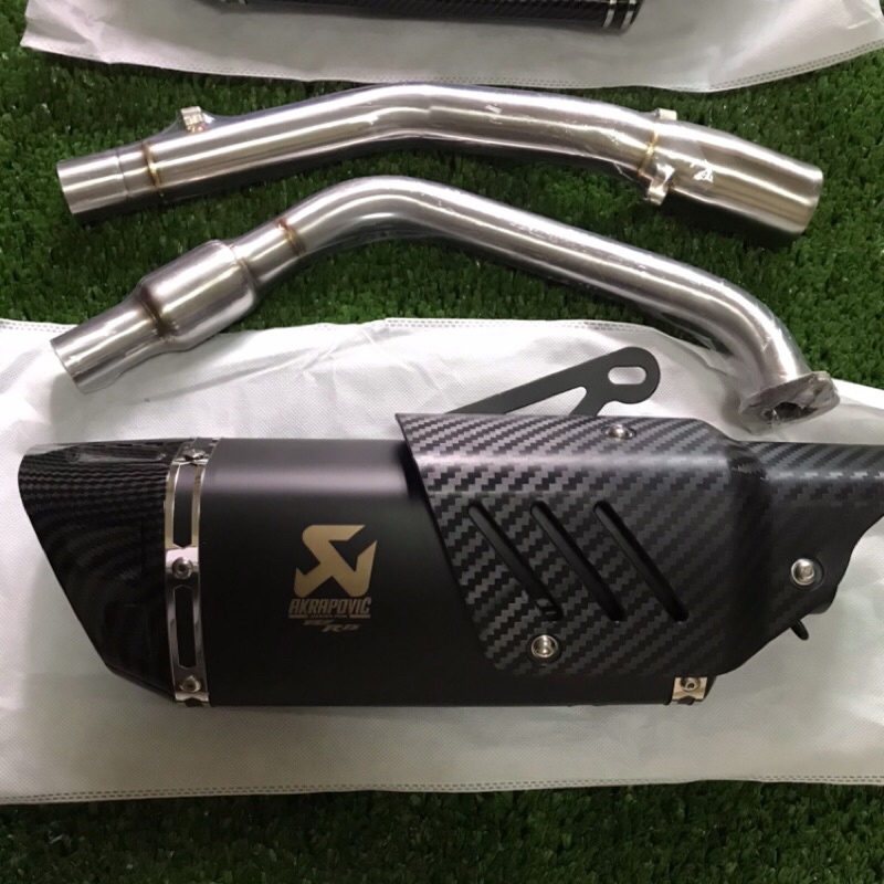 akrapovic full system exhaust for r15 v3