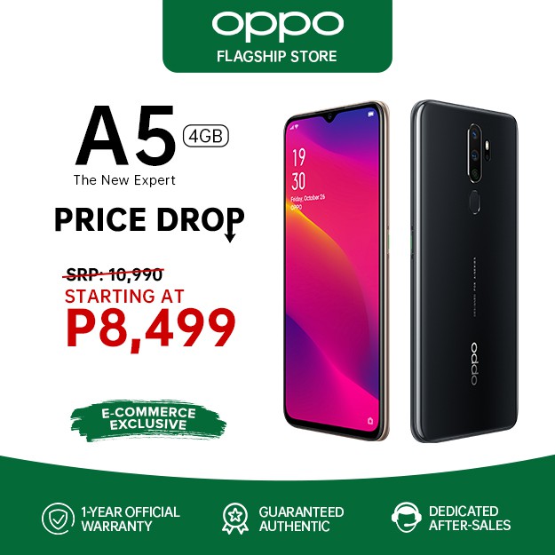oppo a5 2020 earphone price