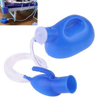 uloveremn  2000ml Portable Urinal Pee Bottle with Pipe Hospital Male Potty Outdoor Camping  PH #7