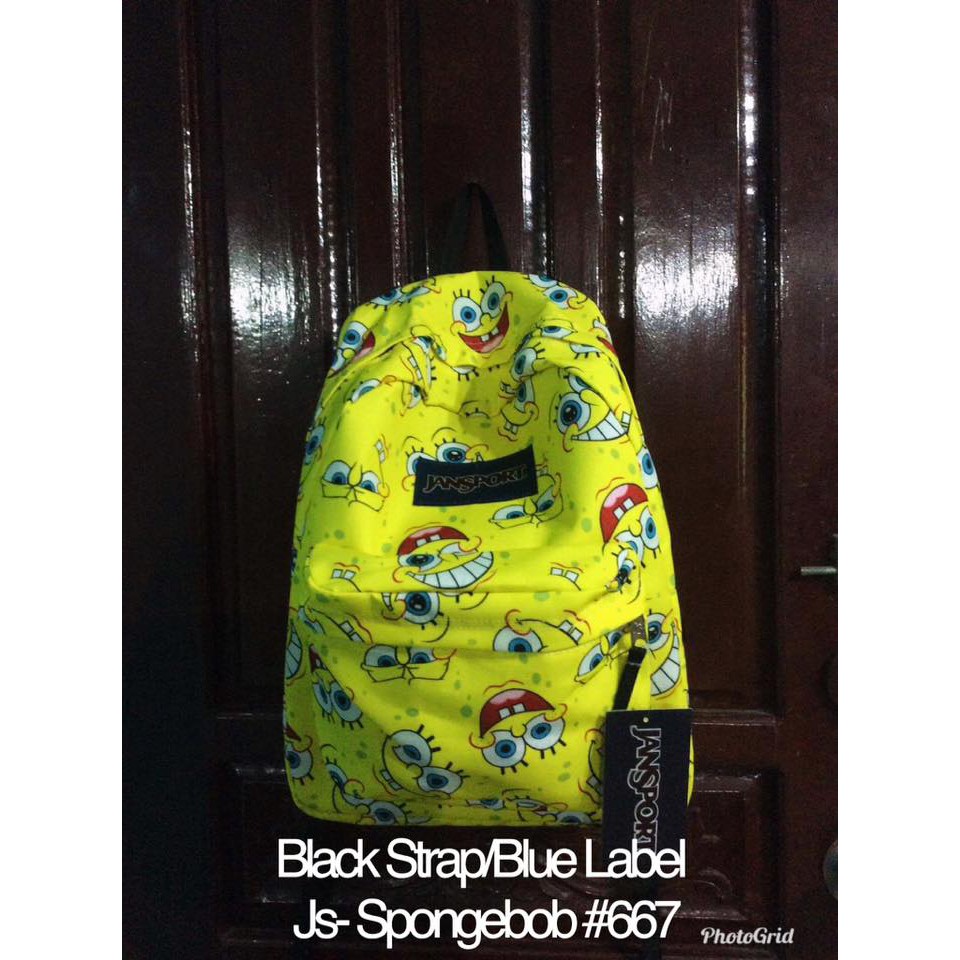 jansport spongebob backpack