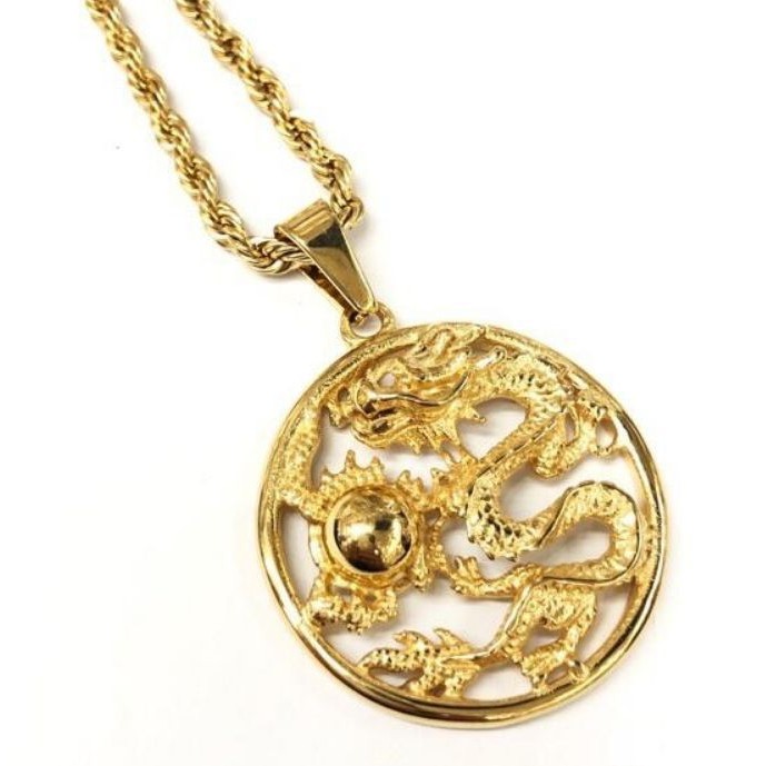 dragon ball pendant with chain | Shopee Philippines