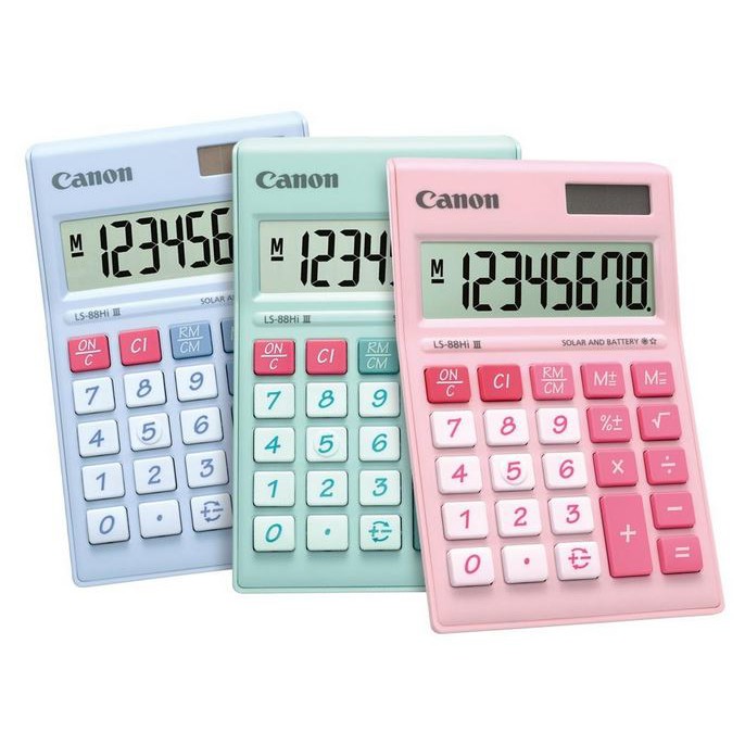 Canon LS-88Hi III 8-digits Desktop Calculator | Shopee Philippines