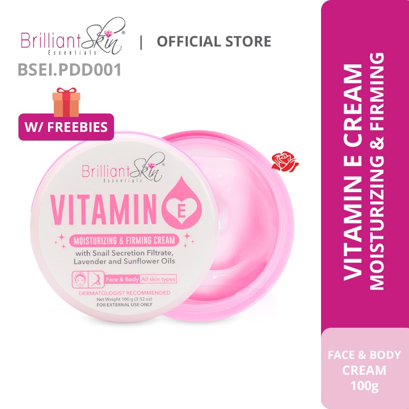 Brilliant Skin Essentials Vitamin E Moisturizing & Firming Cream 100g