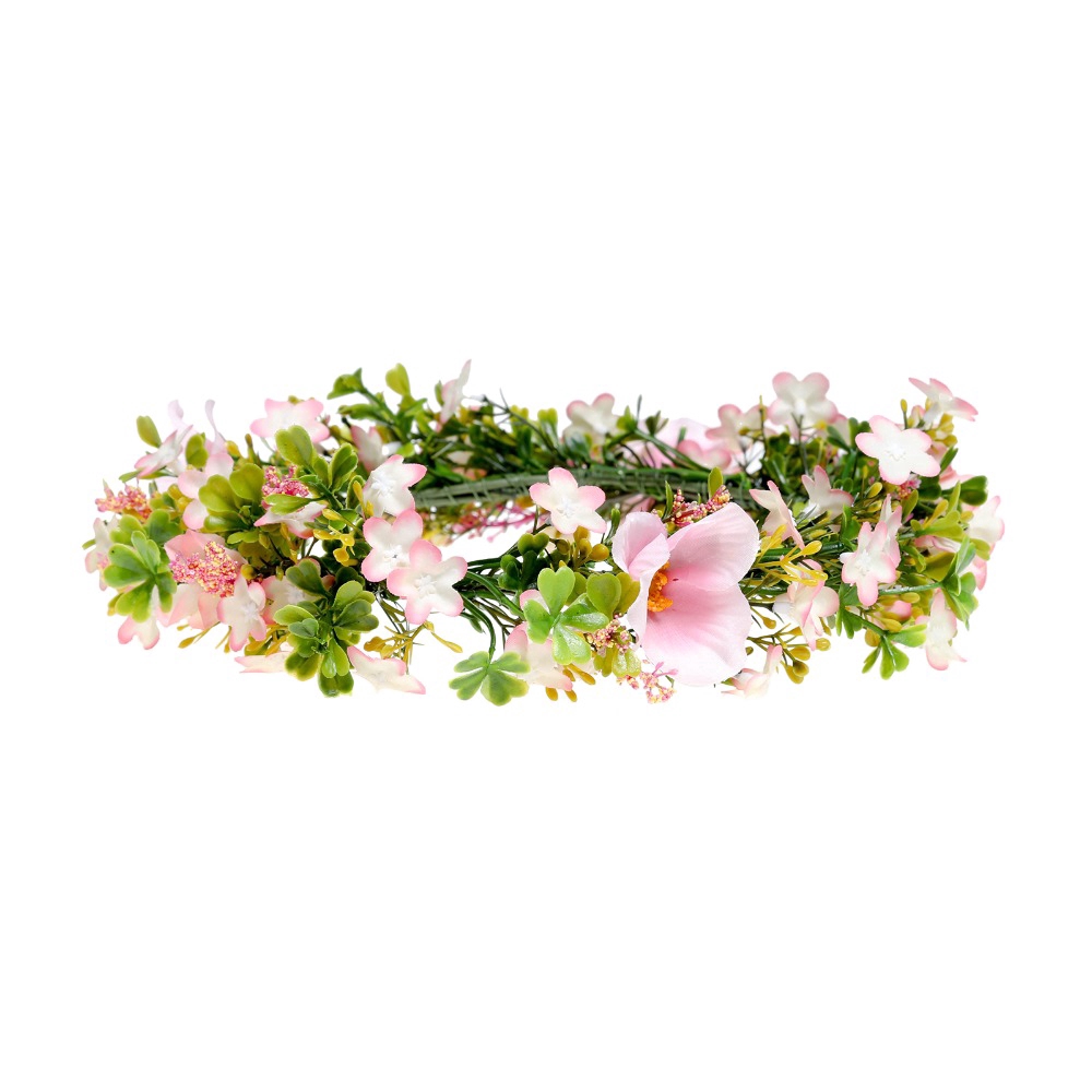 Four Leaf Clover Floral Crown Small Flower Garlands Hair