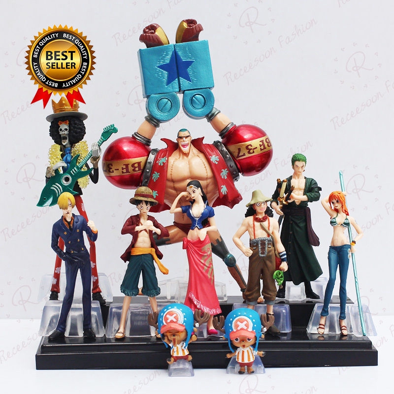 10pcs Set Kids Anime One Piece Action Figure Collection 2 Years Later Luffy Nami Roronoa Zoro Action Figures Toys For Boys Birthdays Gifts Shopee Philippines