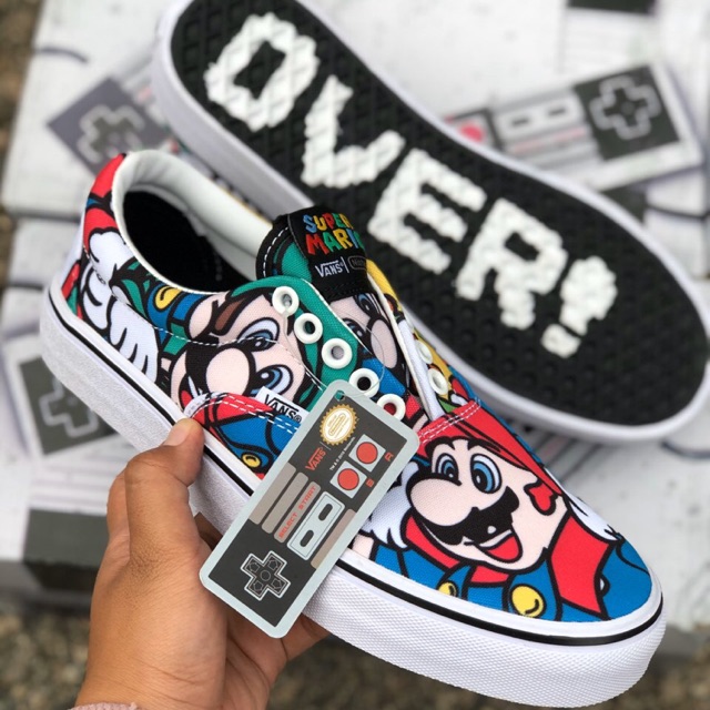 vans mario brothers shoes