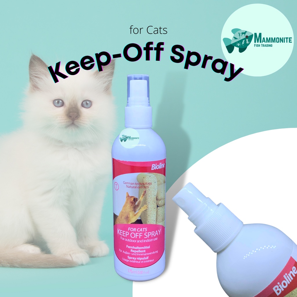 Bioline Cat KeepOff Spray Repellent for Outdoor and Indoor Use 175mL