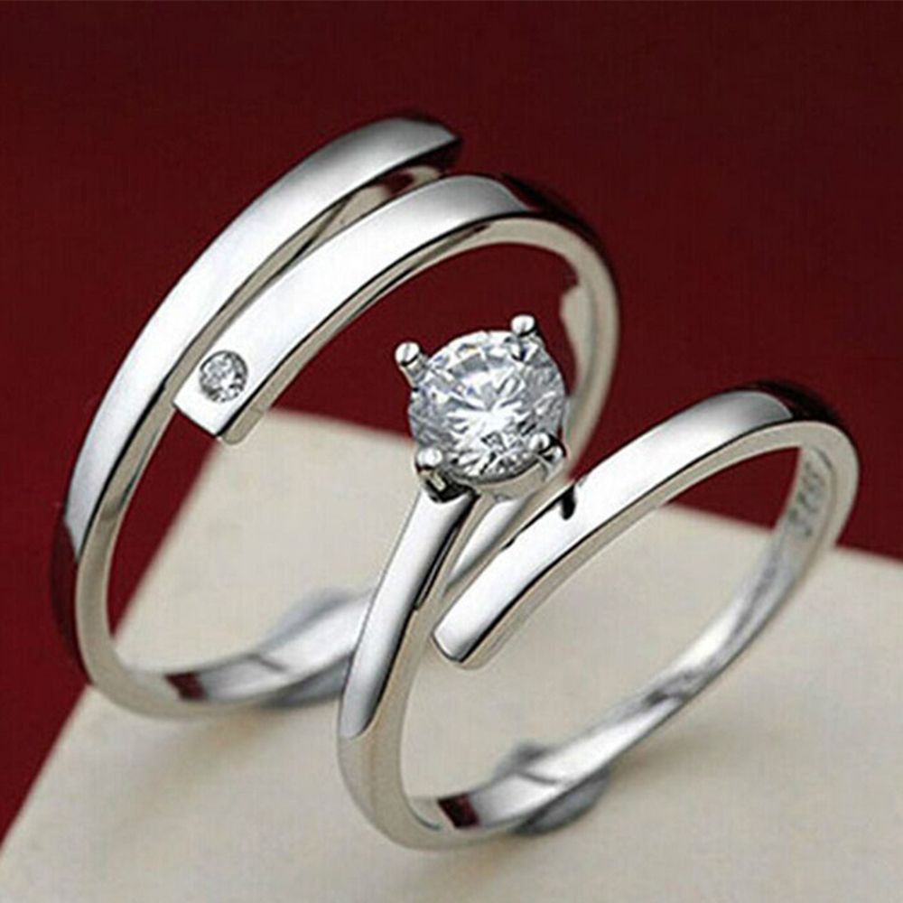 promise rings for couples set