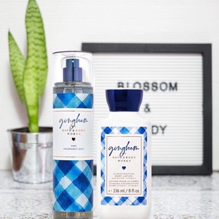[AUTHENTIC] GINGHAM USA Bath & Body Works Mist, Lotion