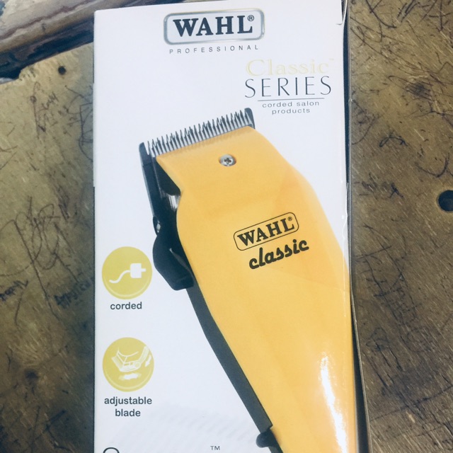 wahl pro clippers yellow