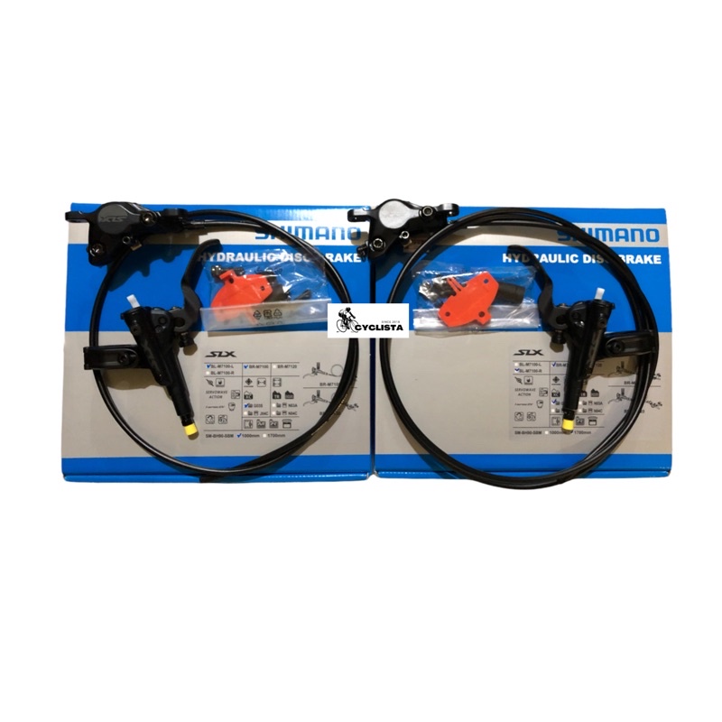 SHIMANO SLX BL/BRM7100 2Piston Hydraulic Disc Brake Set (left and right) Shopee Philippines