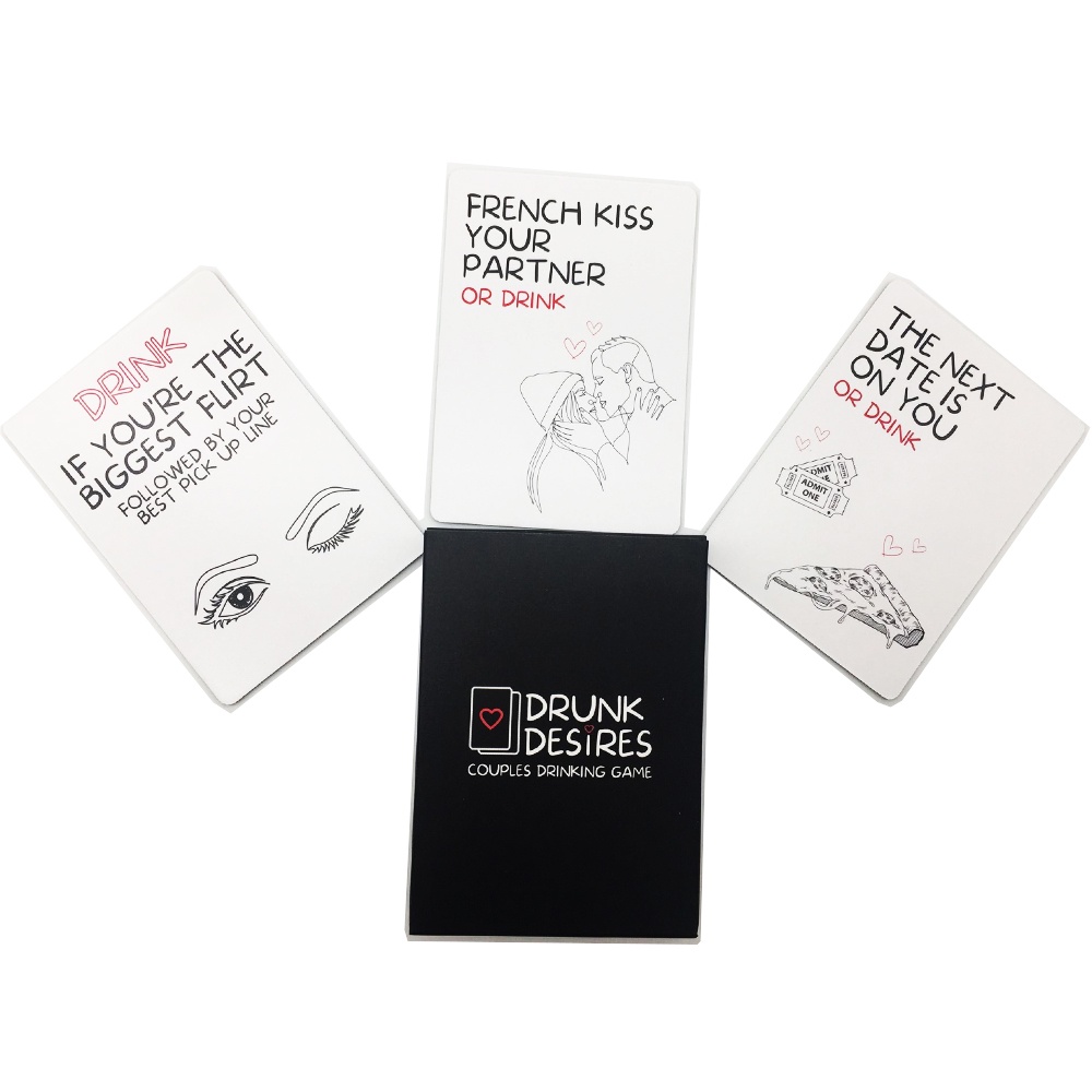 Drunk Desires Couples Drinking Games Full English Adult Party Board Game  Playing Cards | Shopee Philippines