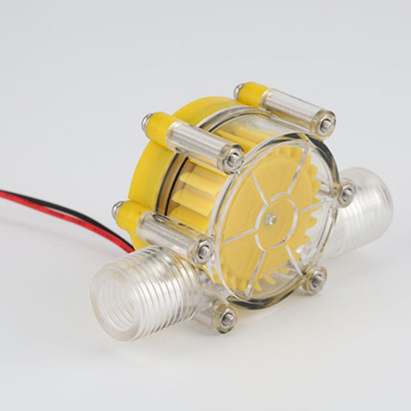 ★Hot★10W Water Flow Pump Mini Hydro Generator Turbine Flow Hydraulic ...