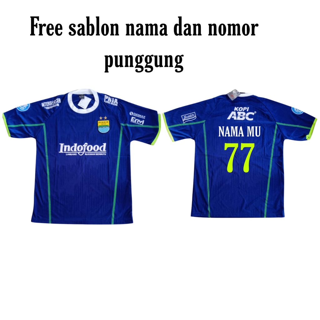 LOKAL Jersey persib jersey persib 2022 2023 jersey persib Bandung home