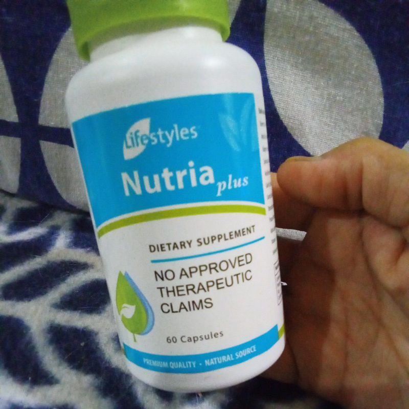 Lifestyles Nutria Plus 60 Capsules Shopee Philippines 