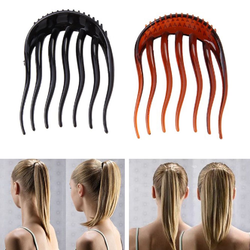 Hot Sale Durable Comb Volume Inserts Bumpits Bouffant Ponytail Hair Clip 