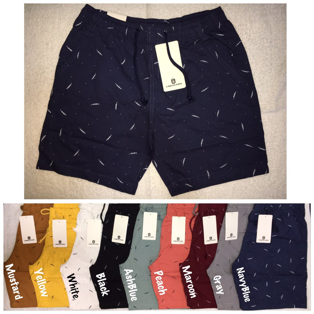 Trendy Shorts for Men Urban Pipe Shopee Philippines