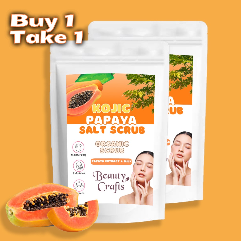 Beauty Crafts body scrub body scrub kojic whitening bath scrub instant