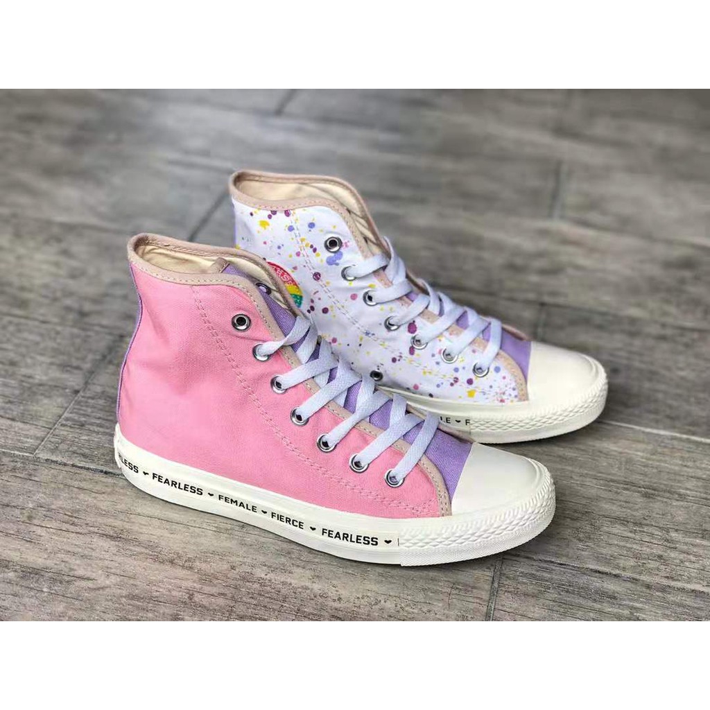 converse 70s high pink