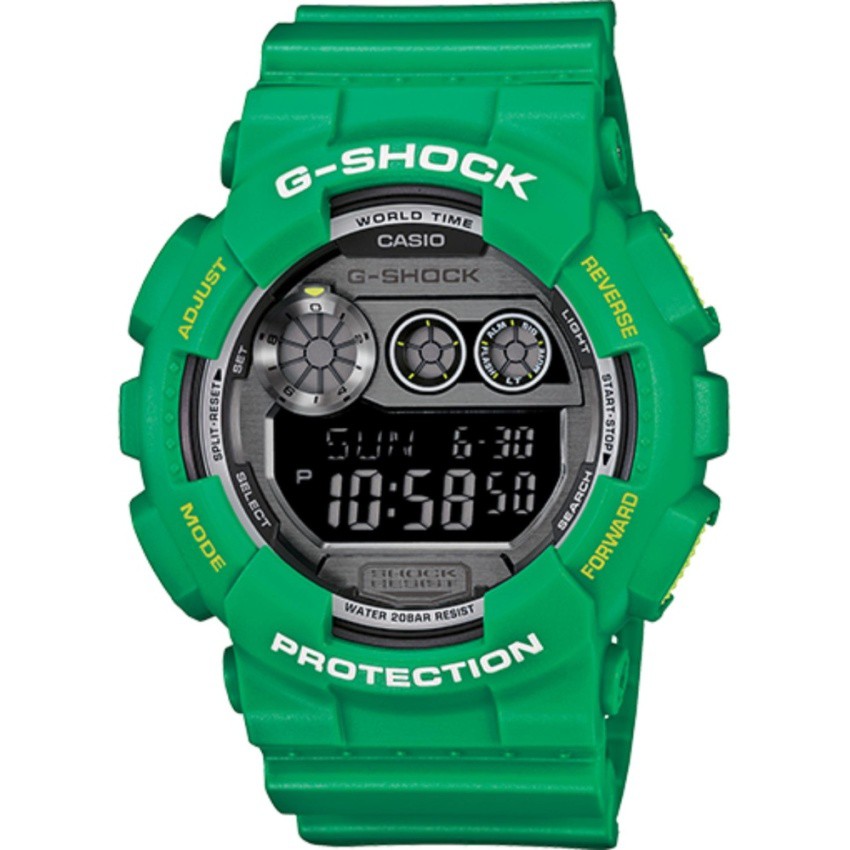 g shock mens watch green