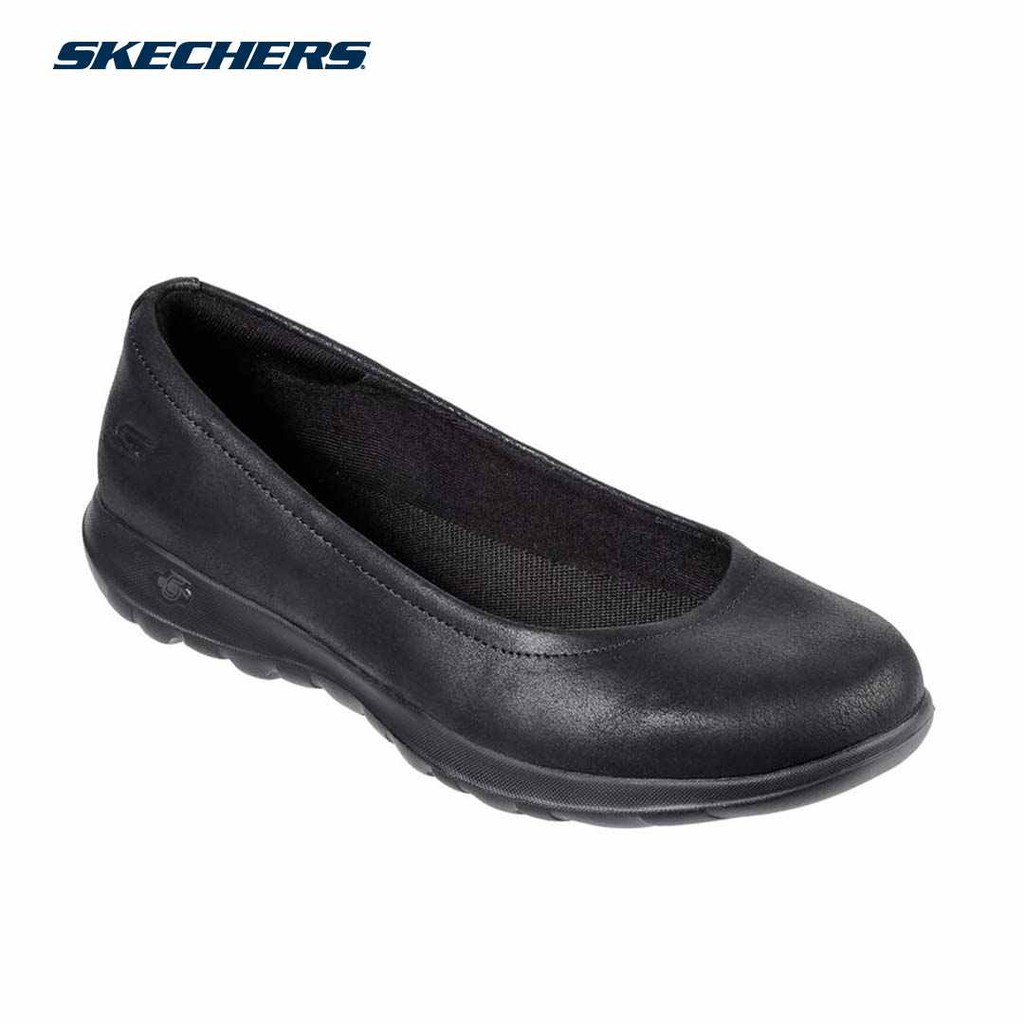 skechers go walk lite gem black