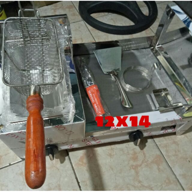 Burger Grill with deep fryer 12x14 Shopee Philippines