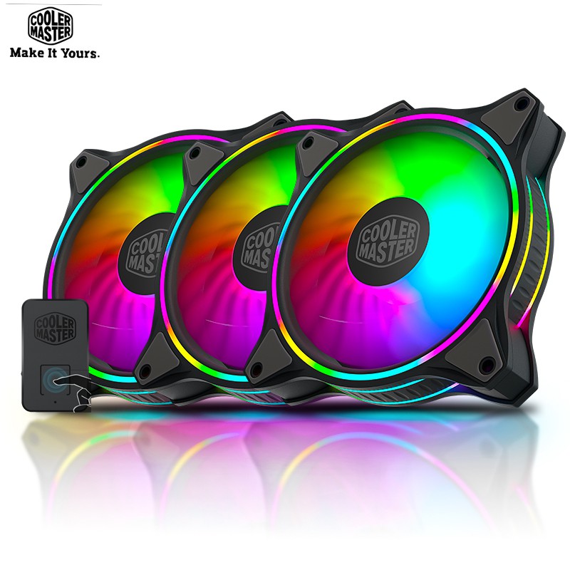 Cooler Master MF120 HALO 3 in 1 KIT 12cm addressable 5V 3PIN ARGB fan