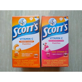 Scott's Pastilles Chewable Vitamin C for Kids Pastilles