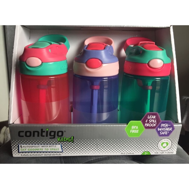 contigo girl water bottle