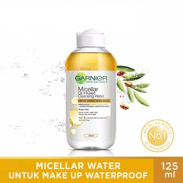 garnier micellar water yellow
