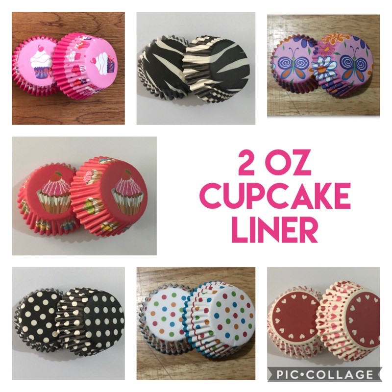 2 oz Cupcake Liners (200 pcs) Shopee Philippines