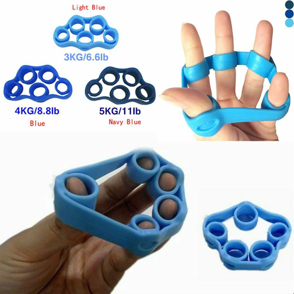 Exercise Finger Resistance Band Forearm & Wrist Strength Hand Grips