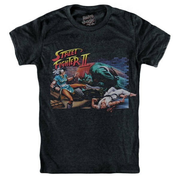 tee shirt street fighter 2