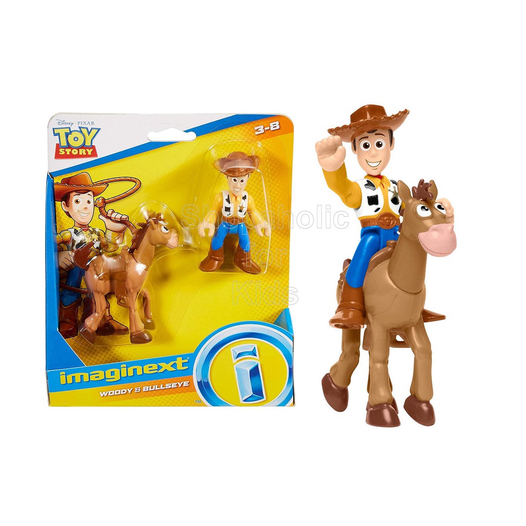FisherPrice Imaginext Toy Story Woody & Bullseye s4kph toy action figure cowboy gift boy