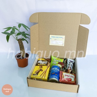 Kdrama Korean Snack Box Gift Set Goodies Gift Idea Curated Sweets Birthday Anniversary