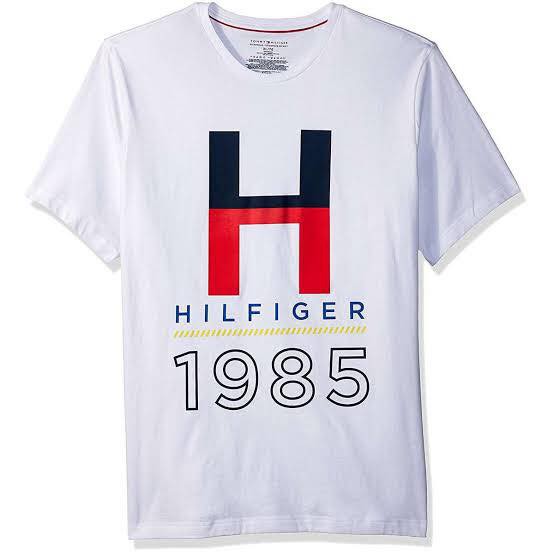 tommy hilfiger crew neck white