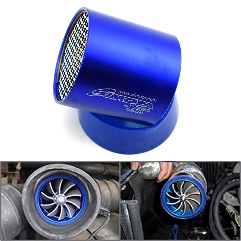Simota Single Turbine Turbo Charger Air Intake Gas Fuel Saver Car