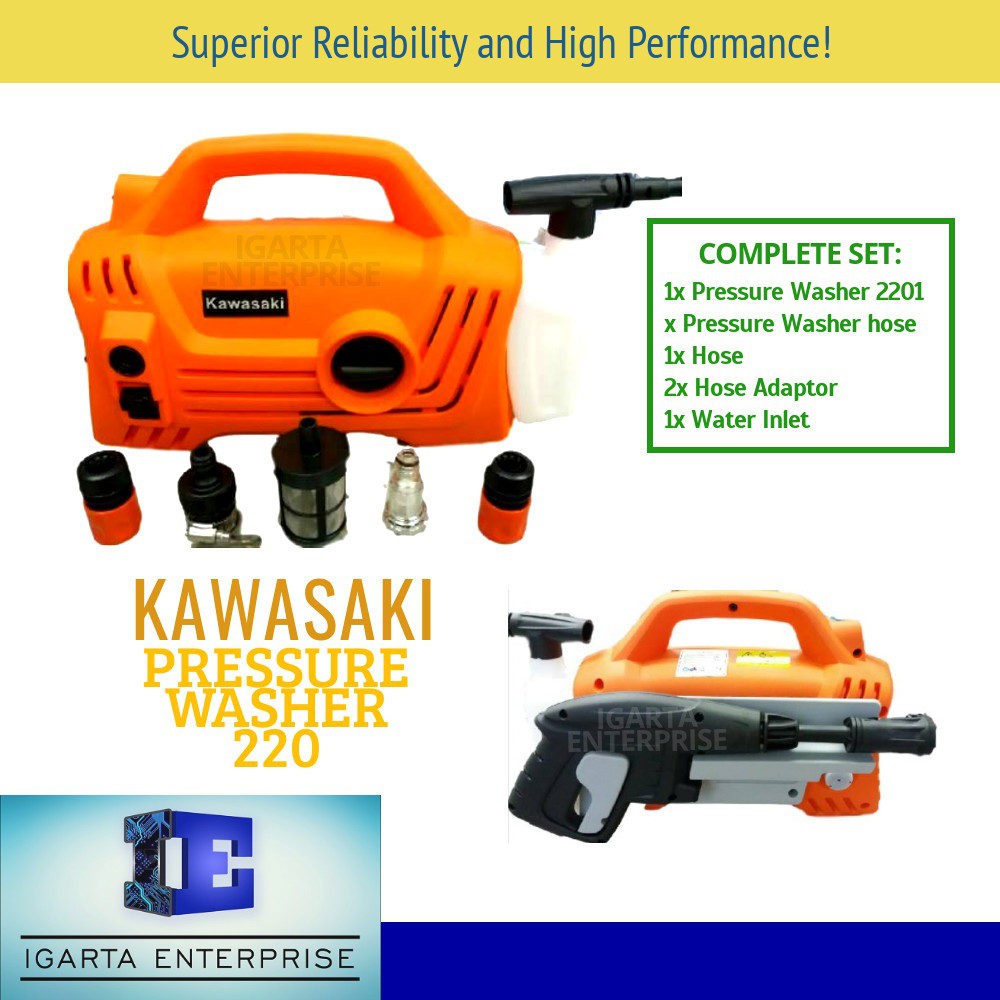 Kawasaki Pressure Washer HPW220 Shopee Philippines