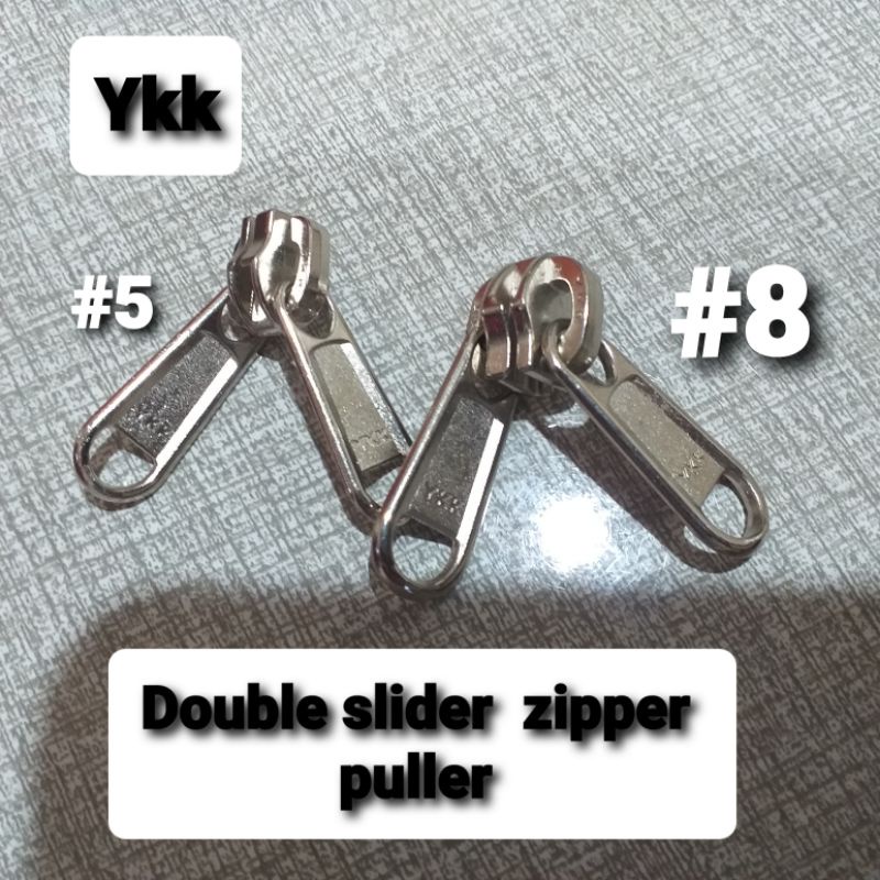 Double slider zipper 1PC Shopee Philippines