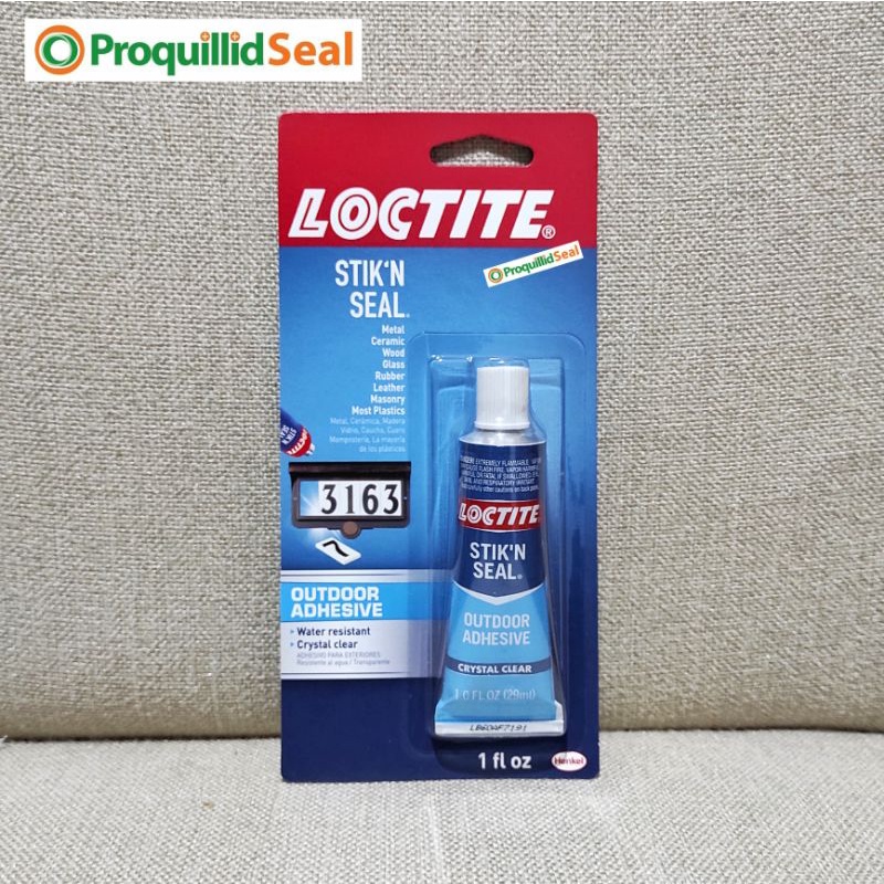 Glue Loctite Stick and Seal Outdoor Iro Glass Rubber Plastic 29ml