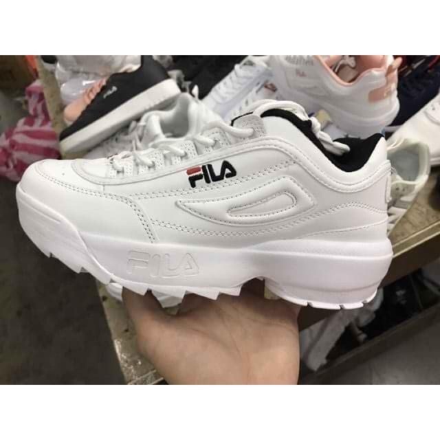 2020 korean! FILA DISRUPTOR running shoes sneakers for women #193 | Shopee  Philippines