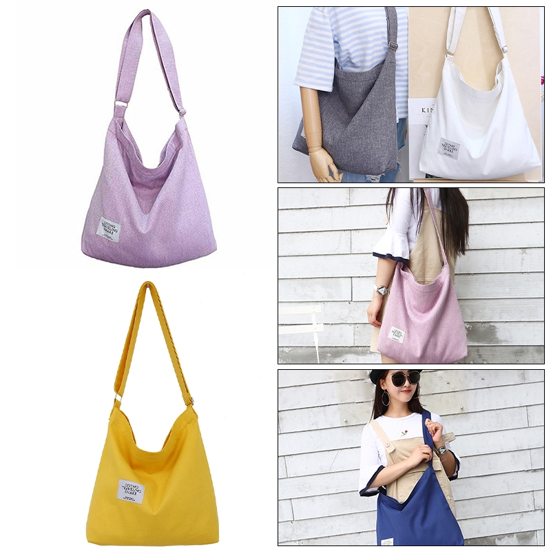 canvas tote crossbody bag