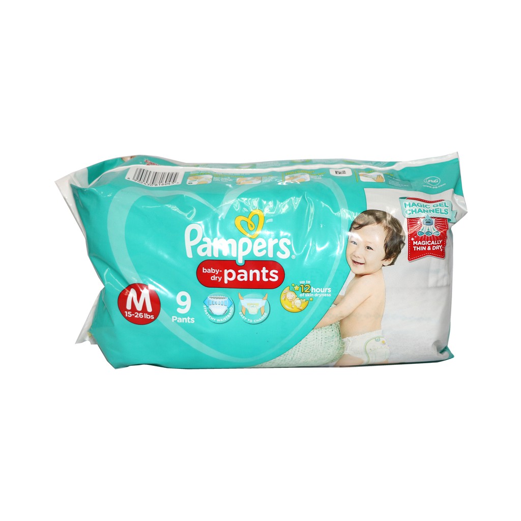 pampers dry pants medium