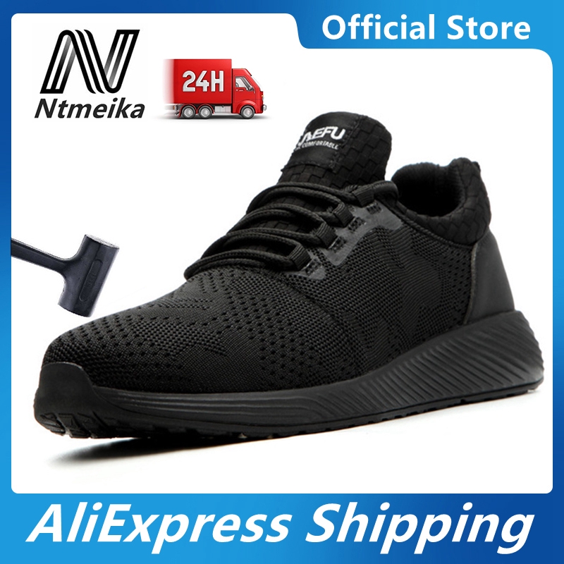 mens black work sneakers